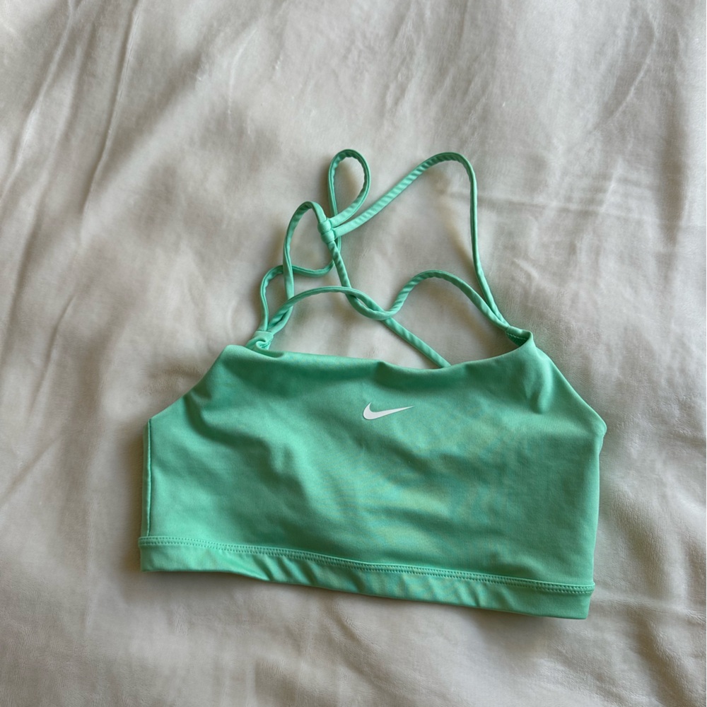 Seafoam green. Medium Nike Sports Bra.